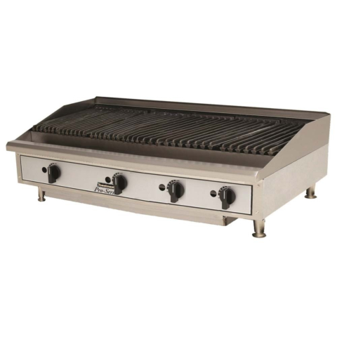 Toastmaster TMLC48 48" Lava Rock Charbroiler - 120,000 BTU