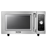Midea 1025F0A 20" 1000 Watts Commercial Microwave Oven with Easy Control Knob - 120V