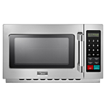 Midea 1034N1A 21" 1000 Watts Commercial Microwave Oven and (5) Power Levels with (3) Cooking Stages - 120V