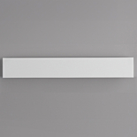 Prepline 10" x 70.4" x 0.5" White Polyethylene Cutting Board