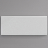 Prepline 12" x 27.5" x 0.5" White Polyethylene Cutting Board