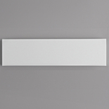 Prepline 14" x 48.4" x 0.5" White Polyethylene Cutting Board