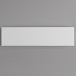 Prepline 14" x 47.25" x 1/2" White Polyethylene Cutting Board