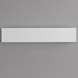 Prepline 14" x 61.2" x 0.5" White Polyethylene Cutting Board