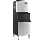 Coldline EIC350M-FA 22" 350 lb. Modular Full Cube Ice Machine with 200 lb. Bin, Air Cooled