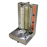 Cookline 4E Electric Vertical Gyro Shawarma Broiler, 120 lb. - 220/240v