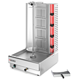 Cookline 4G Gas Vertical Gyro Shawarma Broiler, 120 lb. - 52,000 BTU