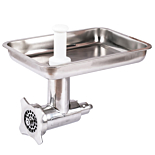 Prepline PMGA12 Stainless Steel #12 HUB Head Mincer Meat Grinder Attachment