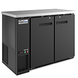 Coldline WBB-48 48" Swing Solid Door Back Bar Wine Cooler, Black