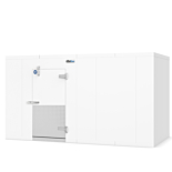 Coldline 12' x 14' Indoor Walk-in Freezer Box with Floor, Door Longside Right-Hinged