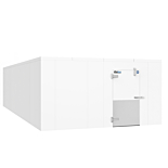 Coldline 14' x 18' Indoor Walk-in Refrigerator Cooler Box, No Floor, Door Shortside Left Hinged