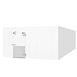 Coldline 14' x 14' Indoor Walk-in Refrigerator Cooler Box, No Floor, Right Hinged Door