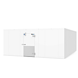 Coldline 14' x 18' Indoor Walk-in Refrigerator Cooler Box, No Floor, Door Longside Right Hinged