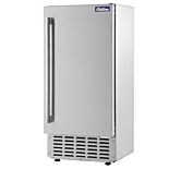 Coldline EIC70D 15" 66 lb. Undercounter Nugget Ice Machine, Air Cooled