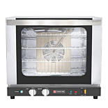 Cookline HCVE-32-240 23" Commercial Half Size Electric Countertop Convection Oven with Steam Injection, 220V