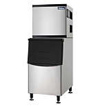 Coldline ICE400M-HA 22" 400 lb. Modular Half Cube Ice Machine with 275 lb. Bin, Air Cooled