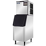 Coldline ICE400M-HA-B305 22" 400 lb. Modular Half Cube Ice Machine with 305 lb. Bin, Air Cooled