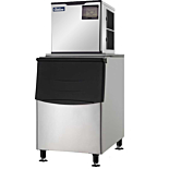 Coldline ICE400M-HA-B375 30" 400 lb. Modular Half Cube Ice Machine with 375 lb. Bin, Air Cooled