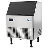 Coldline ICE-Y280 280 lb. Commercial Half Cube Ice Machine with 80 lb. Bin, Air Cooled