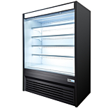 Coldline KDS60 60" Black Refrigerated Air Curtain Merchandiser