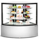 Marchia MBT-ST-C Corner Refrigerated Bakery Display Case