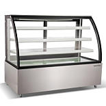 Marchia MBT72 72"  Curved Glass Refrigerated Bakery Display Case, High Volume