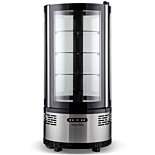 Marchia MVSR100 Countertop Refrigerated Curved Glass Cake Display Case