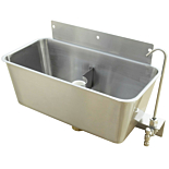 Prepline 11" Ice Cream Dipper Well and Faucet Set