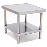 Prepline PMT-2424 24" Stainless Steel Mixer Stand with Marine Edge