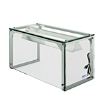 Prepline PSG-LT-27-S 27" Glass Sneeze Guard with LED Lighting for SP27, SMP27