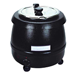 Prepline PSB6000-B Black Commercial Soup Kettle, 10 Liter