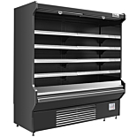 Coldline SOCD-76-B 76" Black Deep Refrigerated Air Curtain Merchandiser, 220V
