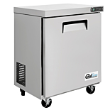 Coldline UCN-29R 29" Narrow Depth Undercounter Worktop Refrigerator