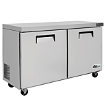 Coldline UCN-60R 60" Narrow Depth Undercounter Worktop Refrigerator