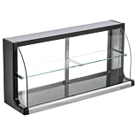 Marchia USTAR-T36 33" Dry Curved Glass Bakery Display Case, Non Refrigerated