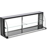 Marchia USTAR-T48 45" Dry Curved Glass Bakery Display Case, Non Refrigerated
