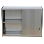 Prepline PWC-1548 15"X48" Stainless steel wall cabinet with flat top
