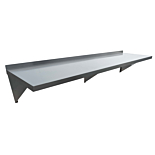 Prepline PWS-1472 14"72" Stainless Steel Wall-Mount Shelf