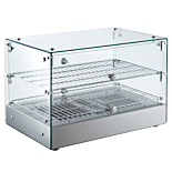 Marchia HSA50 22" Straight Glass Countertop Hot Food Display Warmer