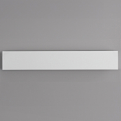 Prepline 12" x 71.5" x 1/2" White Polyethylene Cutting Board