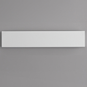 Prepline 14" x 60.2" x 0.5" White Polyethylene Cutting Board