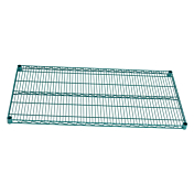 L&J ZG14x30 14"D x 30"W NSF Epoxy Green Shelf