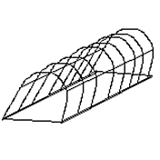 Fagor 12025030 Plate Rack Supplement to 16"x16" Open Rack for CO-402W