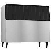 Hoshizaki B-800SF 48" 800 lb. Ice Storage Bin with Top-Hinged Front-Opening Door - Stainless Steel Exterior