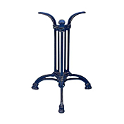 JMC Furniture TT-102 Indoor Cast Iron Table Base - 28.5" Height / 15" Spider Length / 23.5" Base Spread