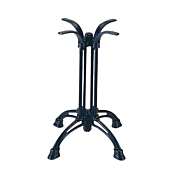 JMC Furniture TT-106 Indoor Cast Iron Table Base - 28.5" Height / 18" Spider Length / 23.5" Base Spread