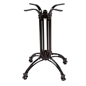 JMC Furniture TT-106 CA Outdoor Cast Aluminum Table Base - 28.5" Height / 17" Spider Length / 24" Base Spread