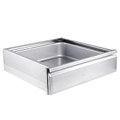 Prepline 15" x 20" x 5" Stainless Steel Drawer 