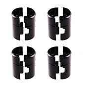 Prepline Black Shelving Split Sleeves - 4 per Pack