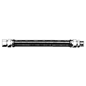 Bakers Pride SGC-100 48" Long, 1" Connection, Gas Connector Hose for Stationary Equipment